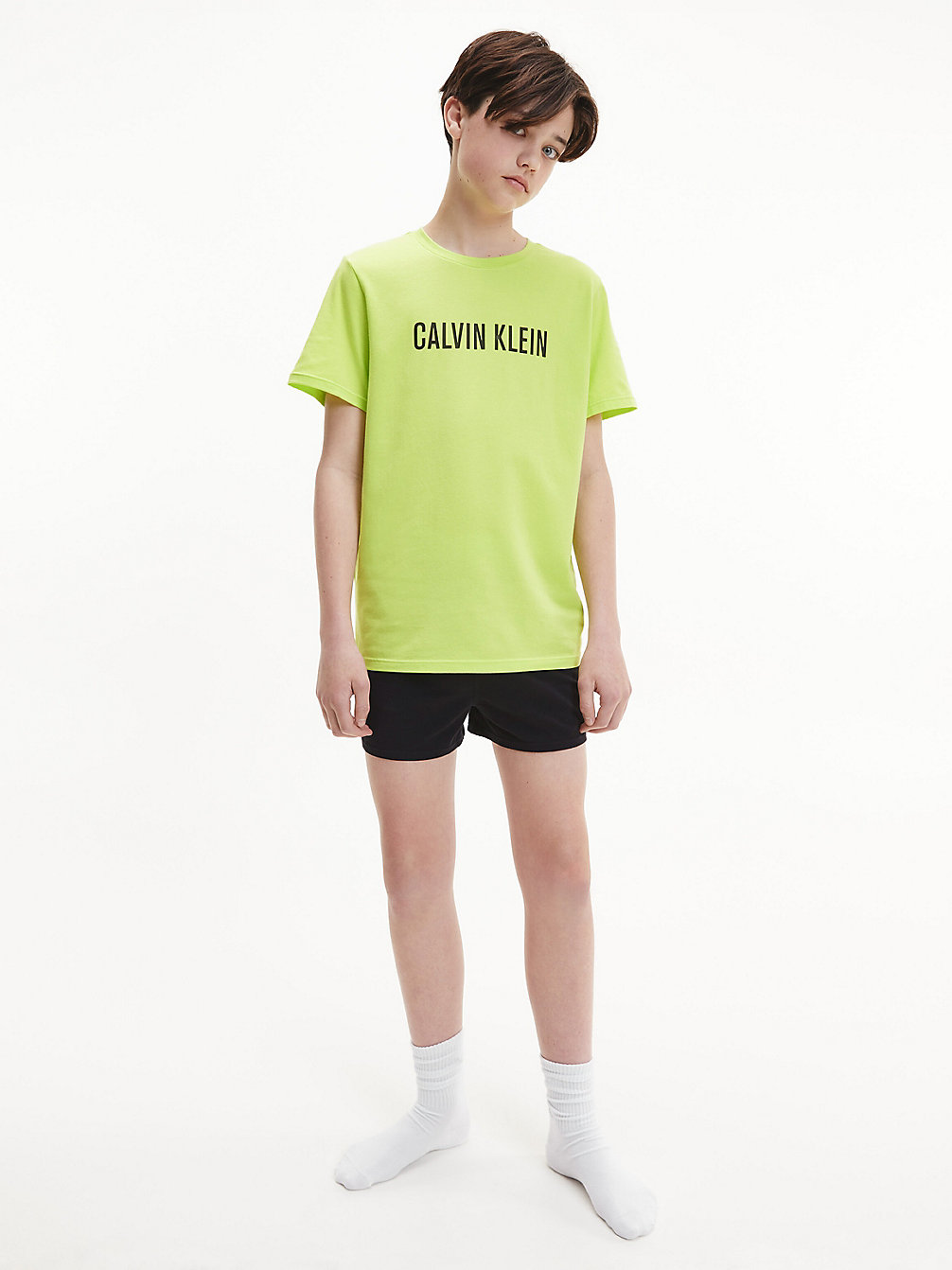 SOURLIME/W/PVHBLACK Shorts-Pyjama-Set – Intense Power undefined boys Calvin Klein