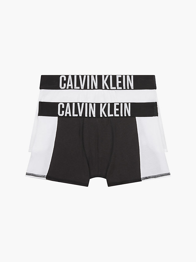 Pvhblack/pvhwhite 2 Pack Boys Trunks - Intense Power undefined boys Calvin Klein