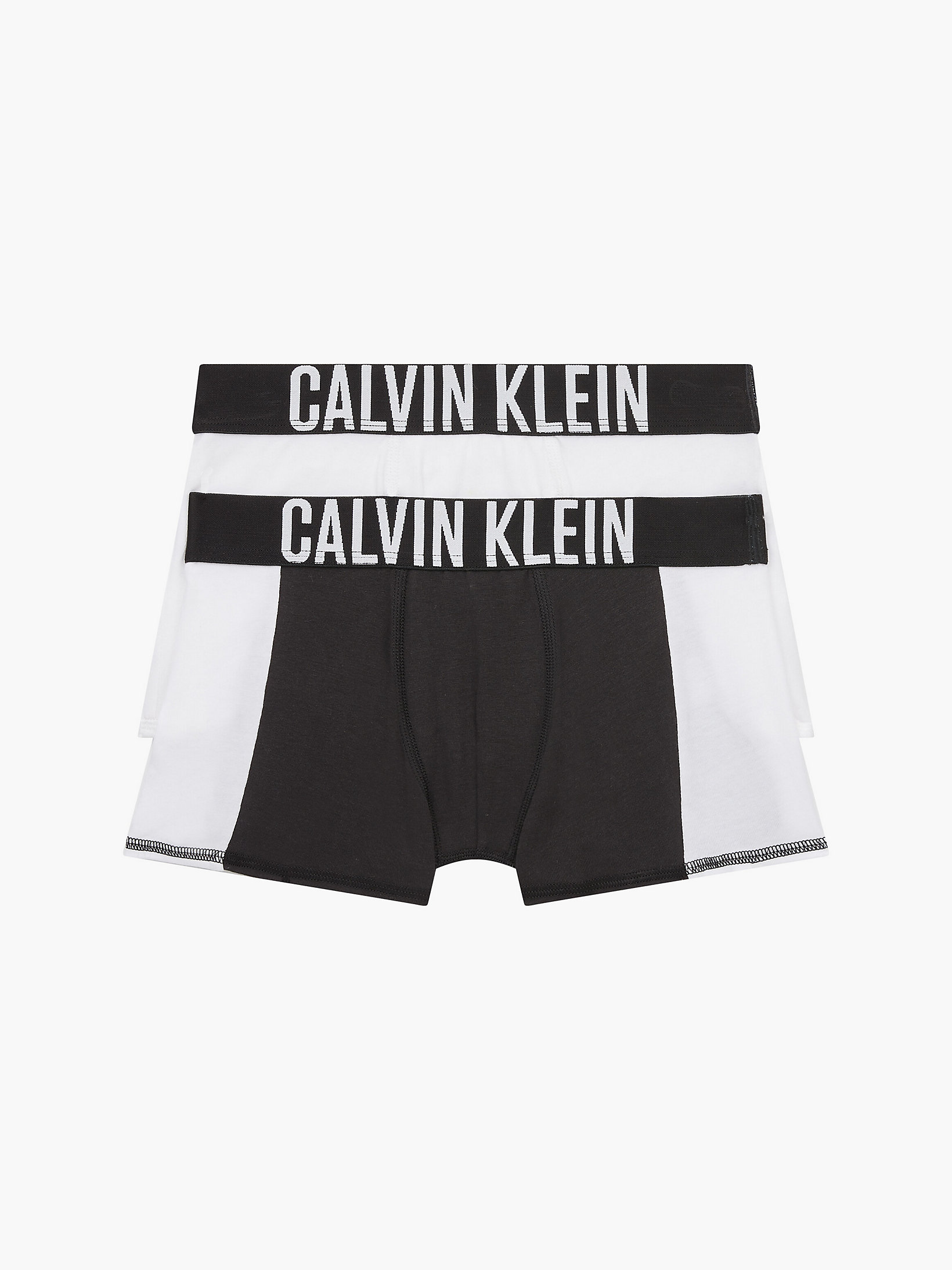 Intense Power Boxer aderenti ragazzo in confezione da 2 Calvin Klein Bambino Abbigliamento Intimo Boxer shorts Boxer shorts aderenti 