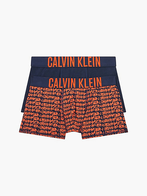 Calvin Klein Garçon Vêtements Sous-vêtements Culottes & Bas Shortys Lot de 2 boxers pour garçon Logomania 