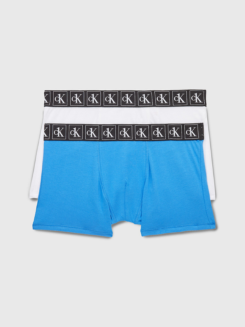 ELECTRICAQUA/PVHWHITE 2 Pack Boys Trunks - CK One undefined boys Calvin Klein