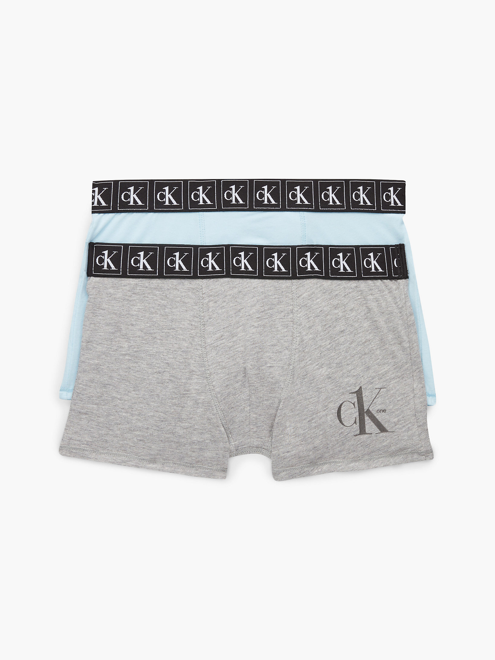 CK One Boxer aderenti in confezione da 2 Calvin Klein Bambino Abbigliamento Intimo Boxer shorts Boxer shorts aderenti 