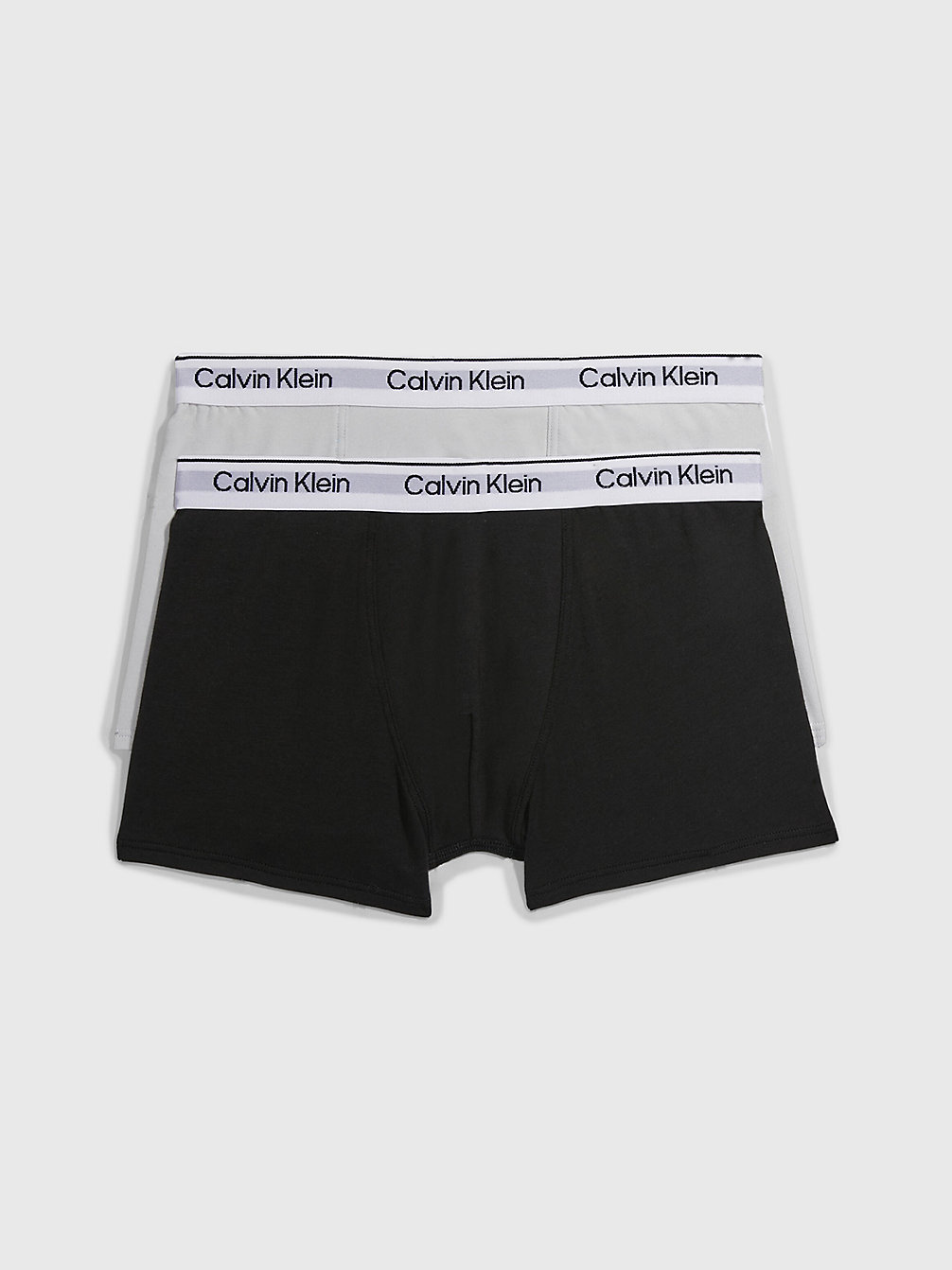 STONEGREY/PVHBLACK 2 Pack Boys Trunks - Modern Cotton undefined boys Calvin Klein