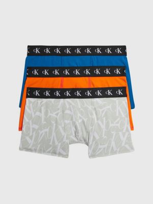 Pack 3 bóxers para niño - CK Monogram Klein® | B70B7004250TX