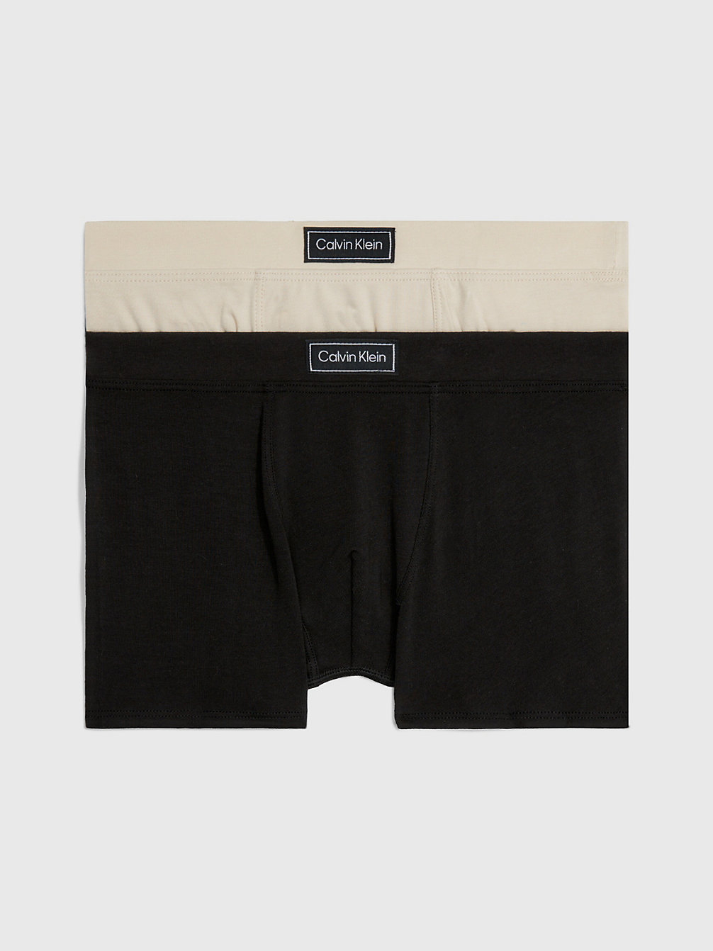 CLASSICBEIGE/PVHBLACK Lot De 2 Shortys Pour Garçon - Modern Cotton undefined garcons Calvin Klein