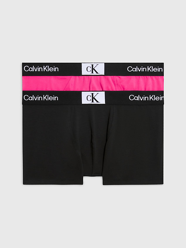 pink 2 pack boys trunks - ck96 for boys calvin klein