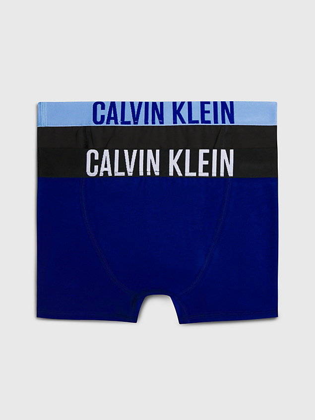 blue 2er-pack boxershorts für jungen - intense power für boys - calvin klein