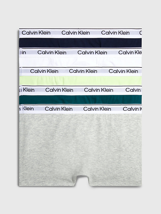 green 5er-pack boxershorts für jungen - modern cotton für jungen - calvin klein
