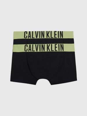 Calvin Klein 2Pk Trunk 446, Bambini e Ragazzi, Sunriseorange/Greyheather,  14-16 Years : : Moda