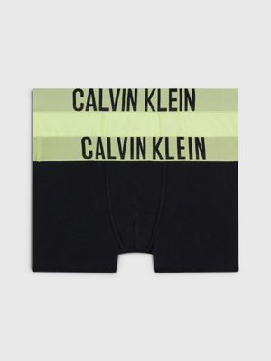 Calvin Klein 2 Pack Organic Cotton Boys Trunks - CK ONE ( Orange / Bla –  Trunks and Boxers