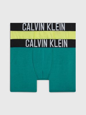 Confezione 2 boxer bimbo maschio ragazzo junior bipack underwear CK CALVIN  KLEIN