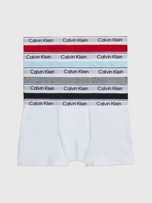 Calcinha Calvin Klein Boxer Boyshort Estampa Monograma Ck On