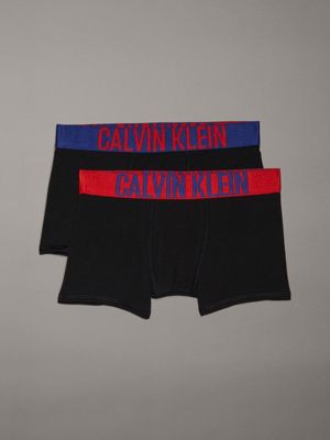 black 2 pack boys trunks - intense power for boys calvin klein jeans