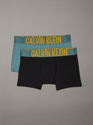 green 2 pack boys trunks - intense power for boys calvin klein jeans