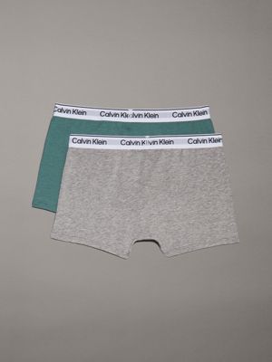 greyheather/northatlantic 2 pack boys trunks - modern cotton for boys calvin klein jeans