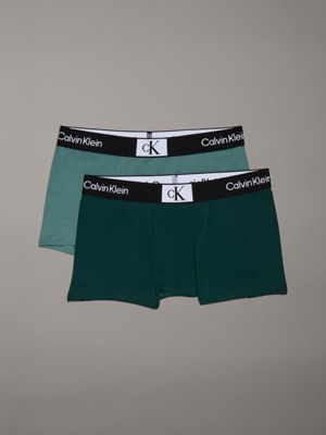 green 2 pack boys trunks - ck96 for boys calvin klein jeans