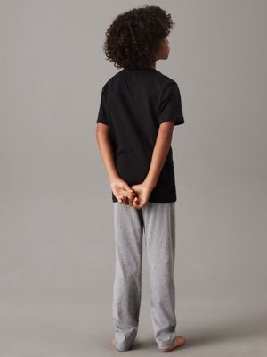 pvhblack/w/greyheather pyjama set - ck96 for boys calvin klein jeans