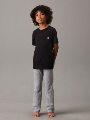 black pyjama set - ck96 for boys calvin klein jeans