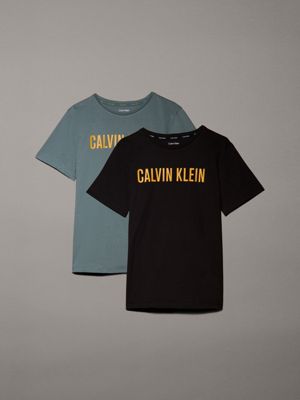 green 2 pack boys t-shirts - intense power for boys calvin klein jeans