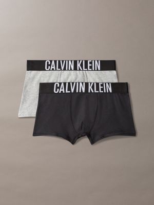 multi zestaw 2 par bokserek chłopięcych — intense power dla chłopcy - calvin klein jeans