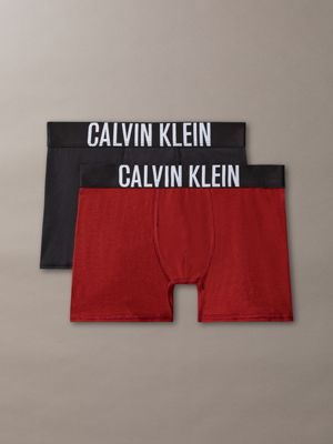 lot de 2 boxers pour garçon - intense power multi pour garçons calvin klein jeans