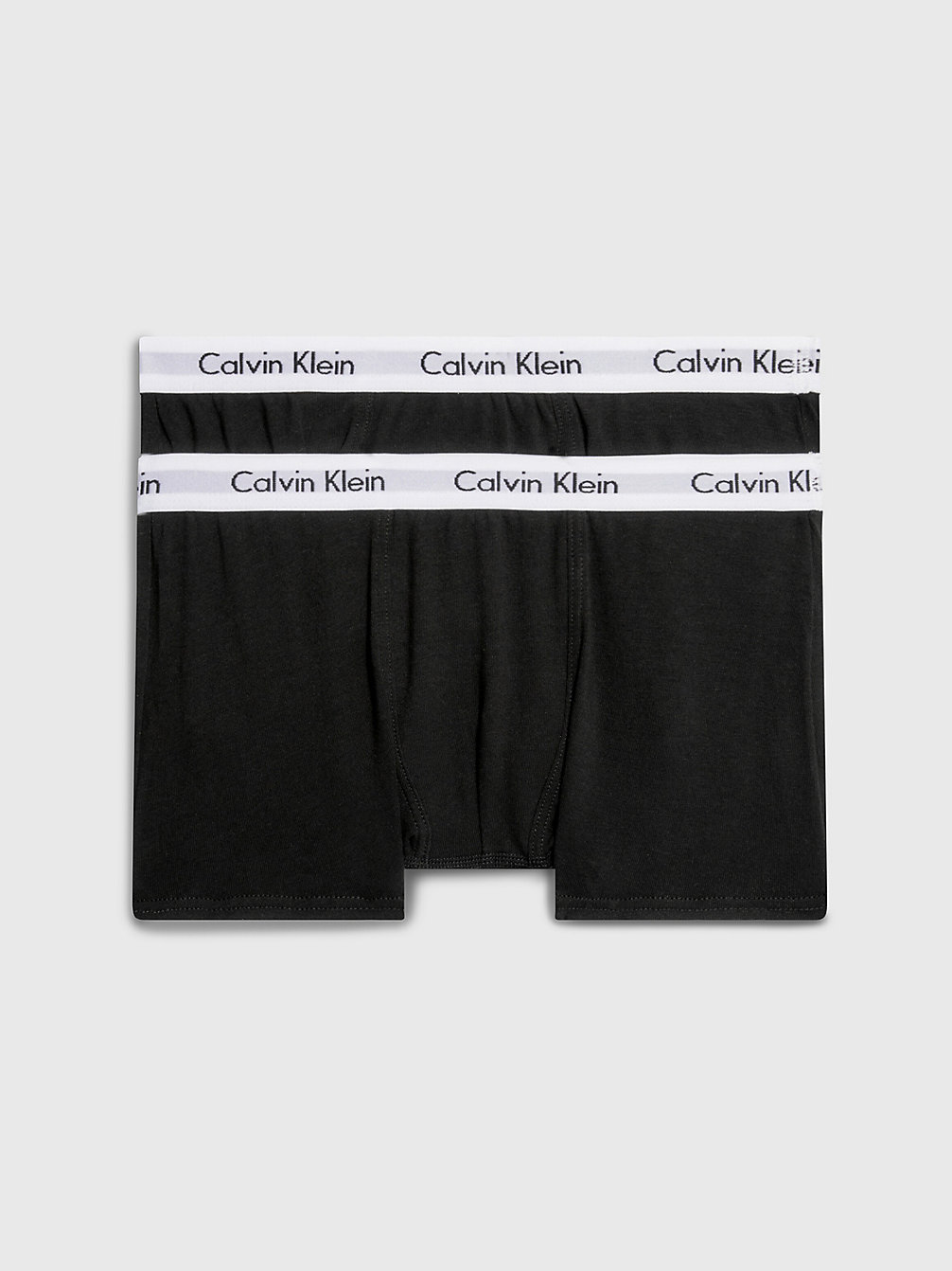 BLACK 2 Pack Boys Trunks - Modern Cotton undefined boys Calvin Klein