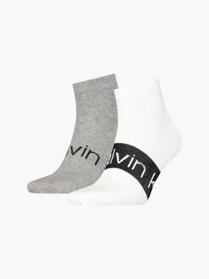 2 Pack Logo Ankle Socks Calvin Klein® | C701218712001