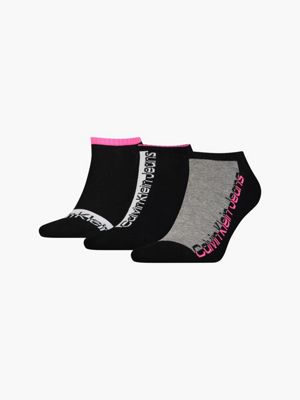 3 Pack Logo Ankle Socks Calvin Klein®