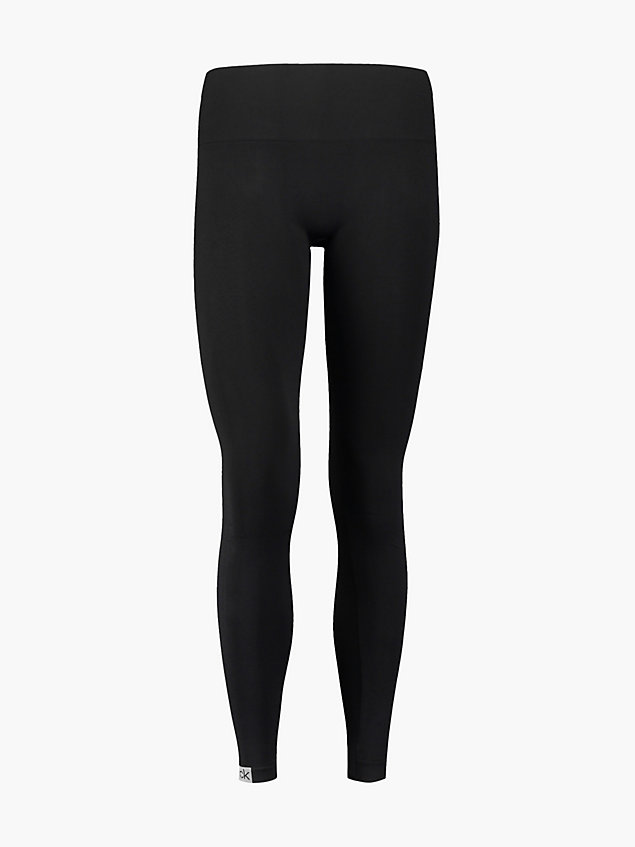 black nahtlose leggings für damen - calvin klein
