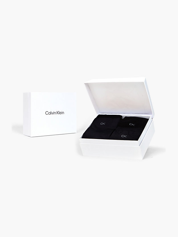BLACK 3er-Pack Knöchelsocken im Geschenkset für Damen CALVIN KLEIN