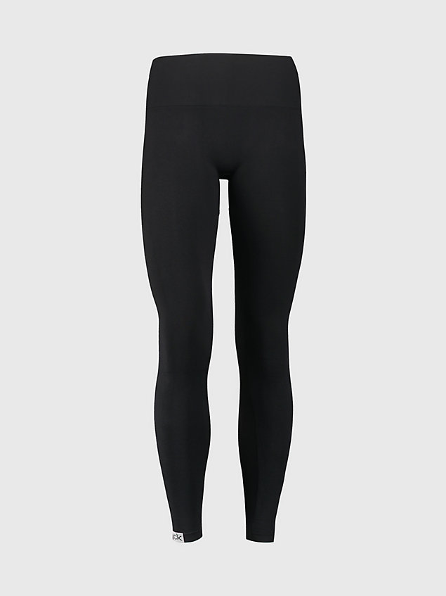 black legginsy bezszwowe dla kobiety - calvin klein