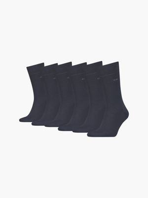 Calcetines de hombre Calvin Klein 701224129 Blanco Negro