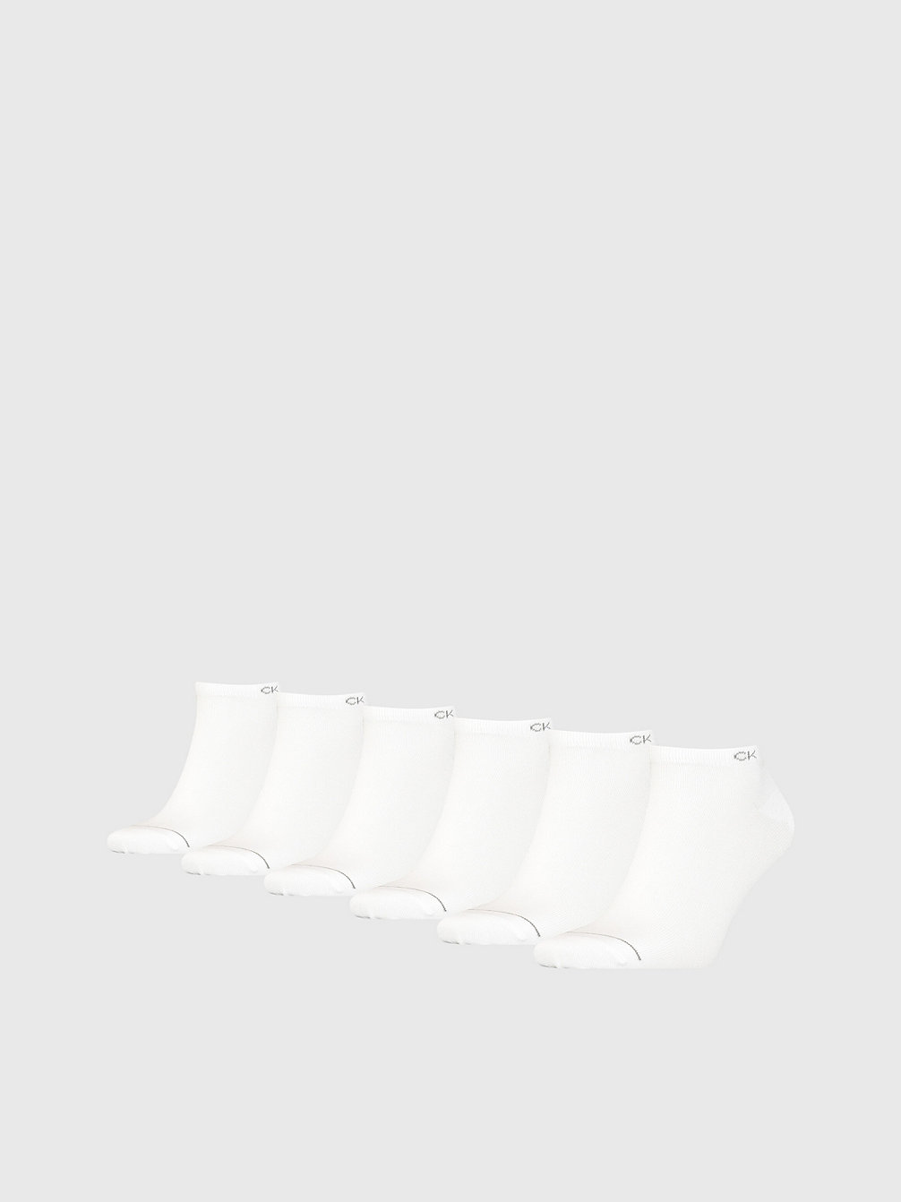 WHITE > Zestaw 6 Par Skarpet Do Kostek > undefined Mężczyźni - Calvin Klein