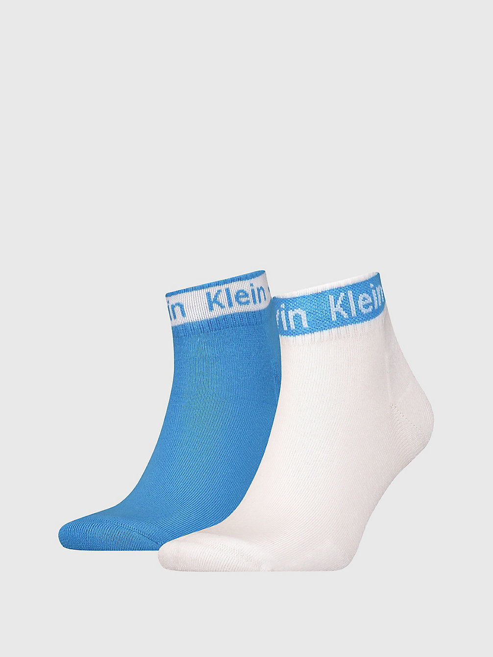 BLUE/WHITE > Zestaw 2 Par Skarpet Do Kostek > undefined Mężczyźni - Calvin Klein