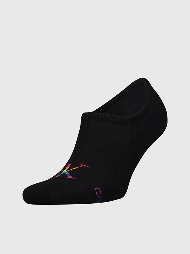 black invisible socks - pride for men calvin klein jeans