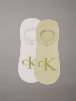 green 2 pack invisible socks for men calvin klein jeans