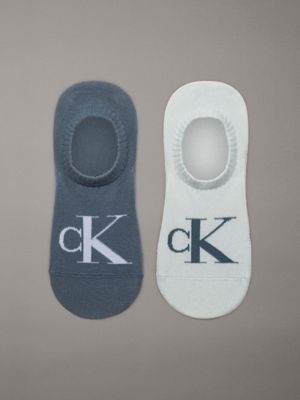 blue 2 pack invisible socks for women calvin klein jeans