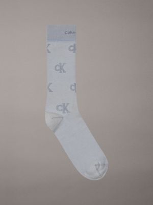 blue terry crew socks for men calvin klein jeans