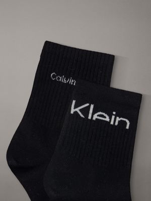 calzini alla caviglia in morbido cotone elasticizzato in confezione da 2 black da donne 