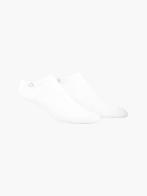 calvin klein men's white socks