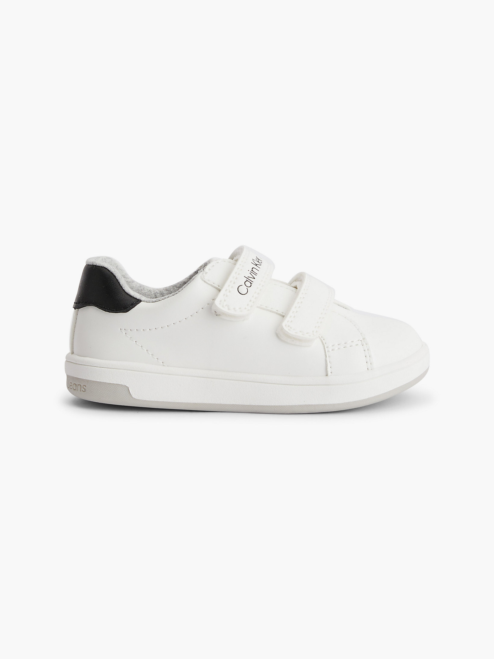 White / Black Recycled Trainers undefined kids unisex Calvin Klein