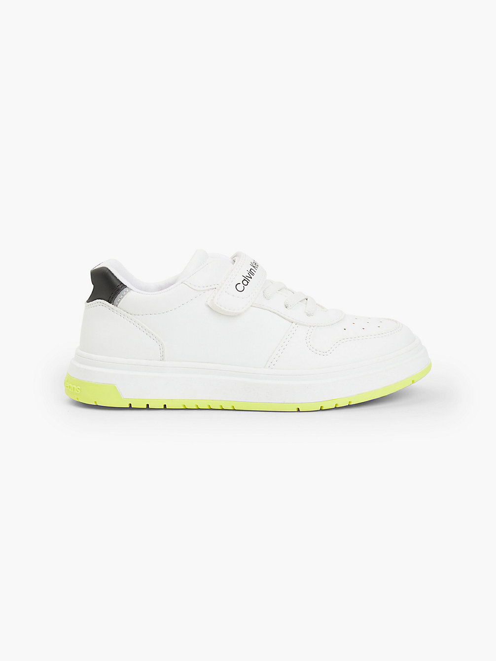 WHITE / BLACK Recycled Trainers undefined kids unisex Calvin Klein