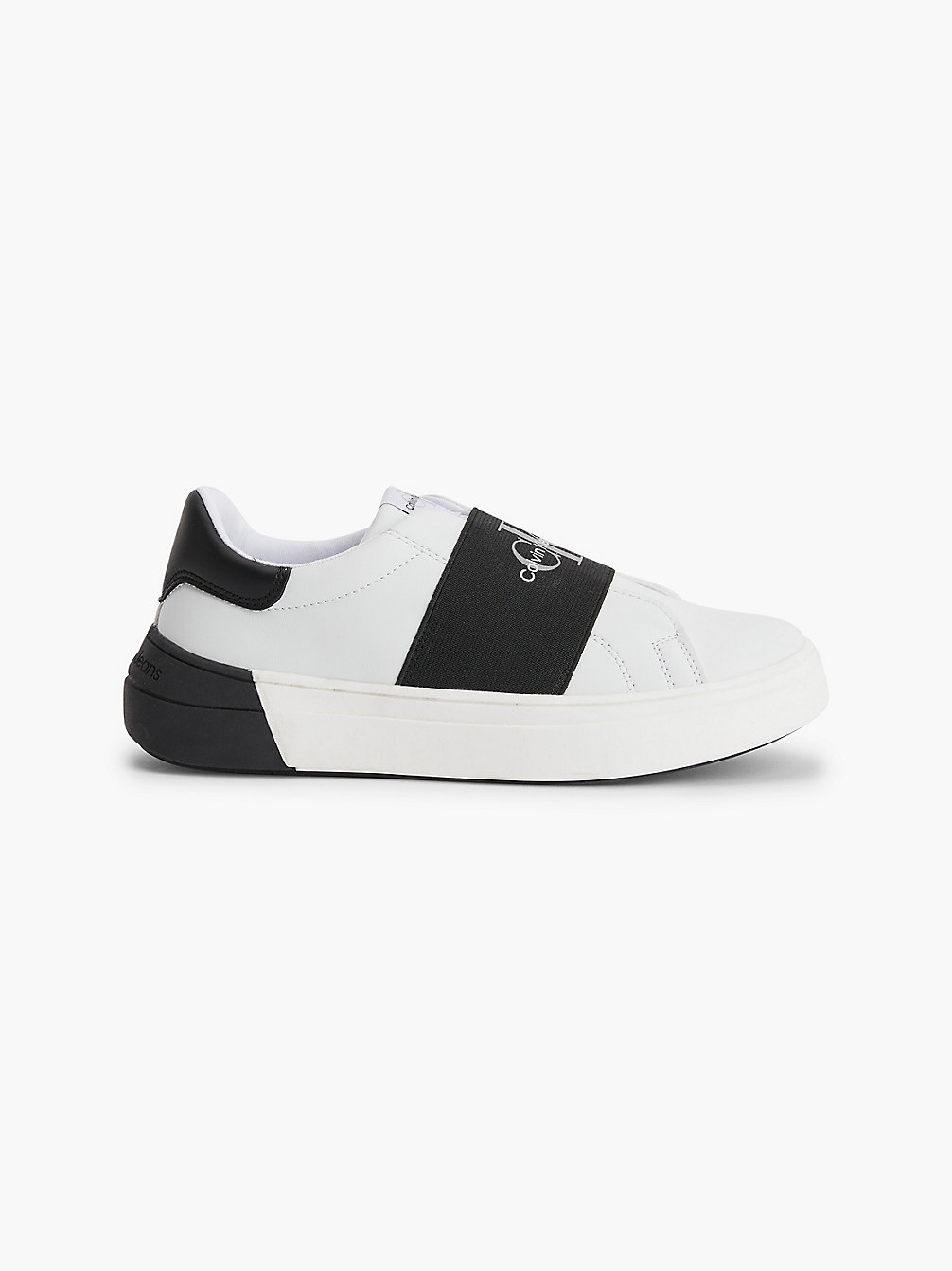 WHITE/BLACK Recycled Trainers undefined kids unisex Calvin Klein