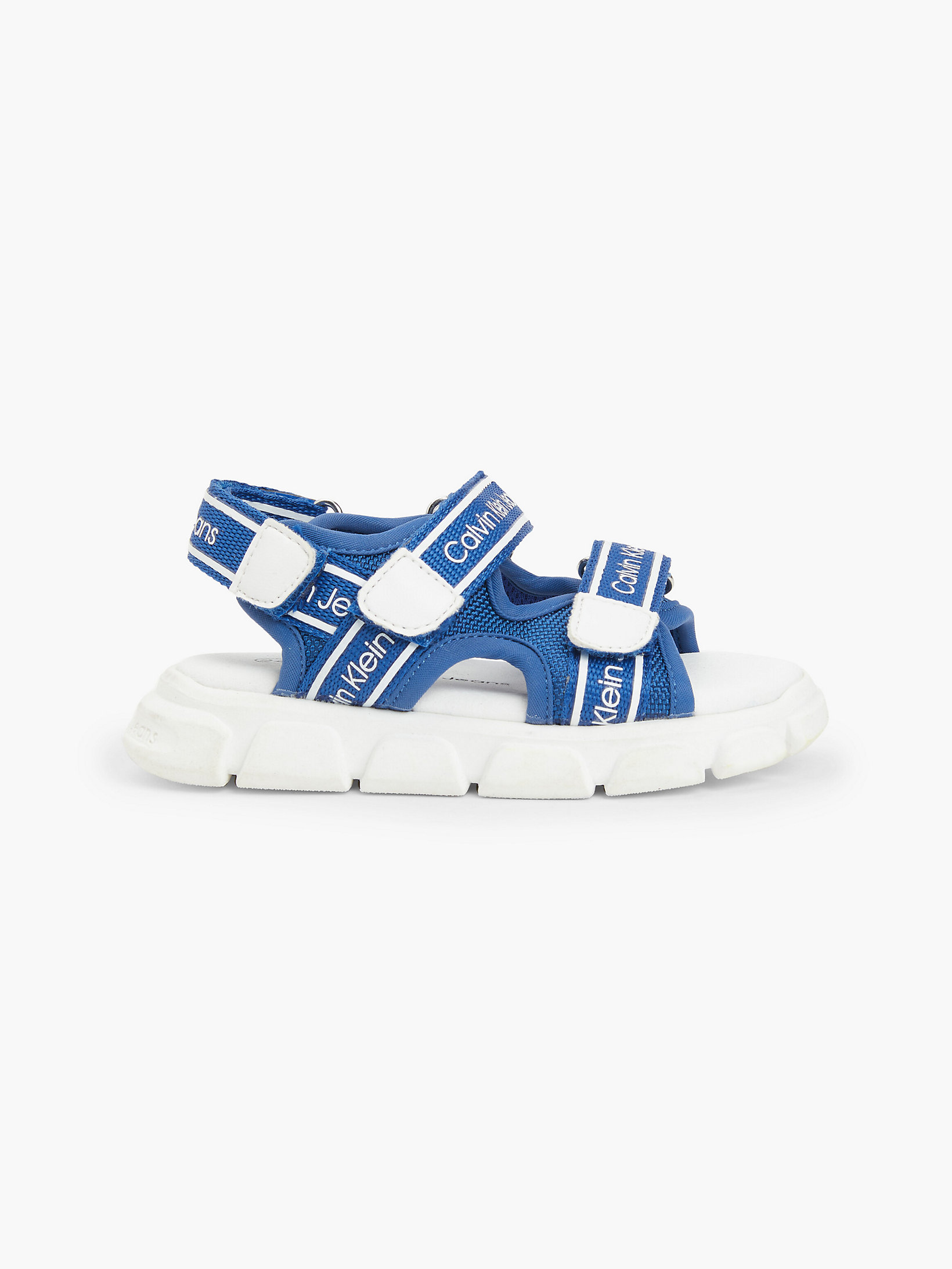 Bluette/white Logo Sandals undefined boys Calvin Klein