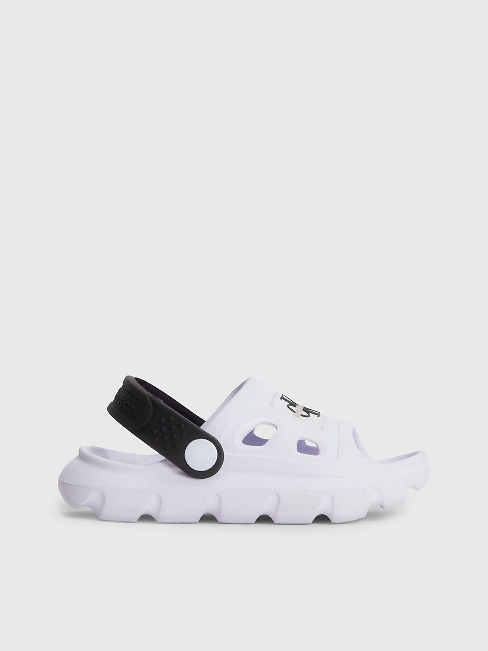 WHITE/BLACK Clog Sandals undefined kids unisex Calvin Klein
