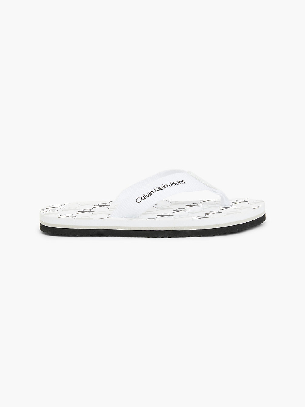 WHITE Slippers Met Logo undefined kids unisex Calvin Klein