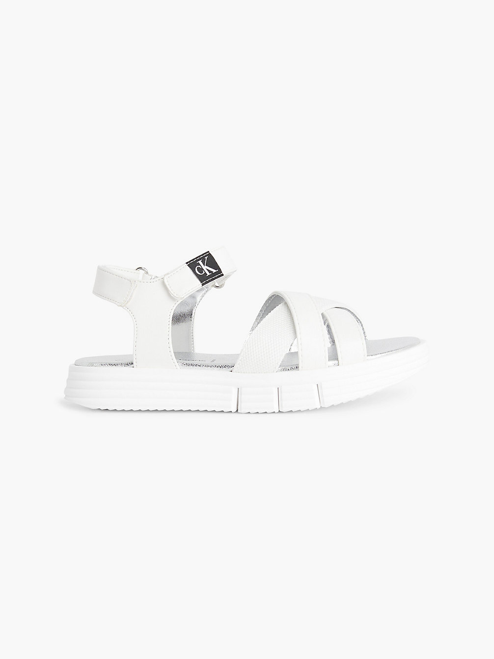 WHITE Sandals undefined girls Calvin Klein