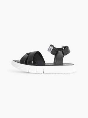 calvin klein black sandals