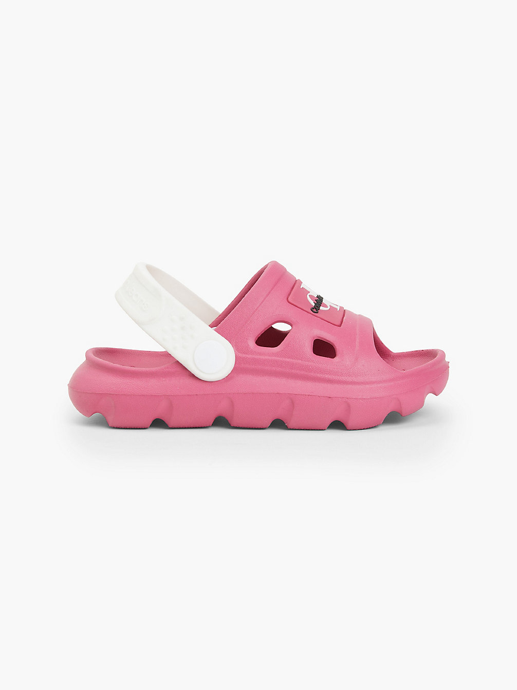 FUCHSIA/WHITE Clog Sandals undefined girls Calvin Klein