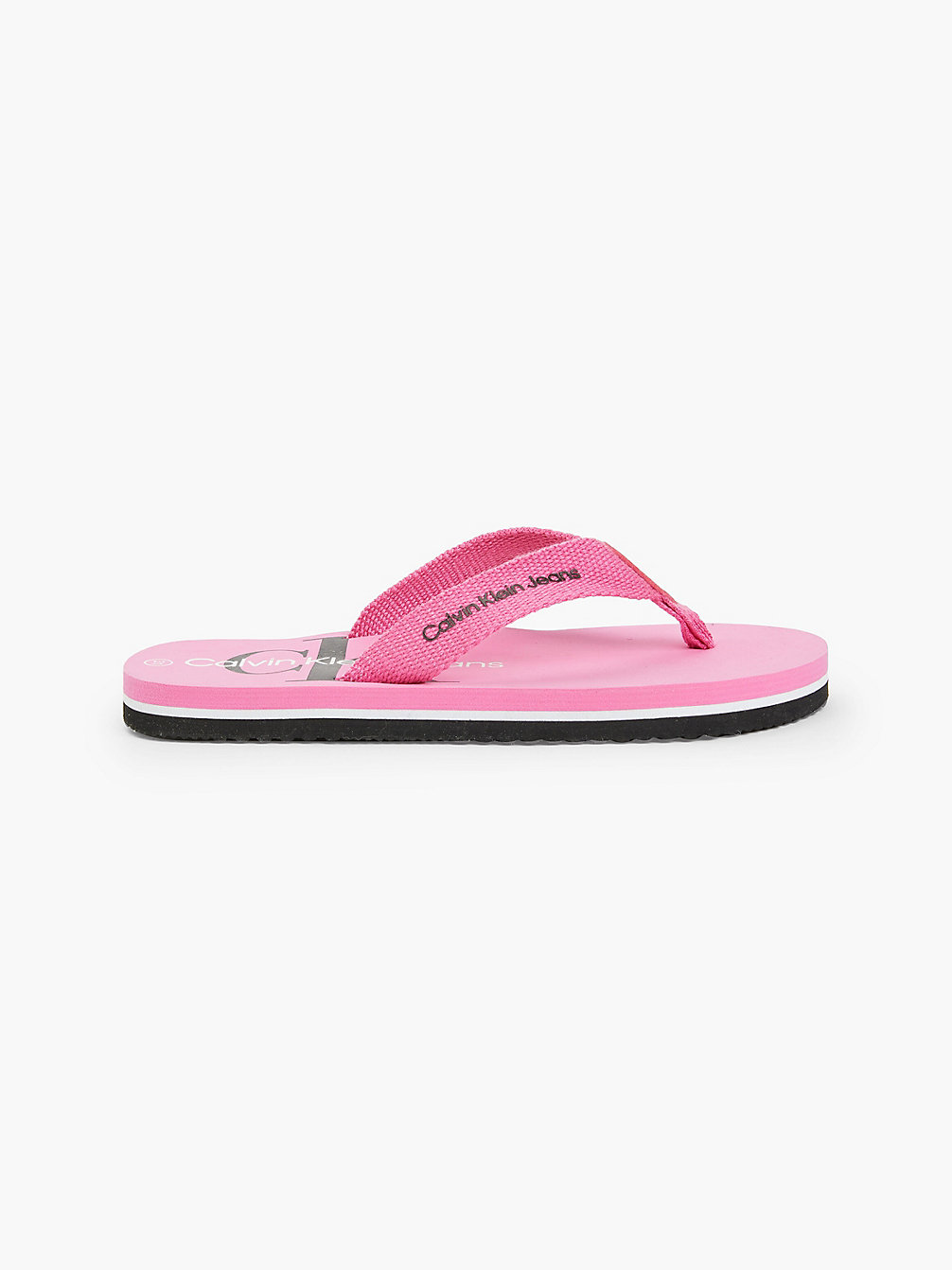 FUCHSIA Slippers Met Logo undefined girls Calvin Klein